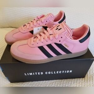 Adidas Samba Messi Miami Pink